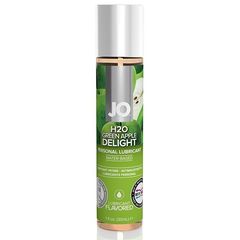 Смазка с ароматом яблока JO Flavored  Green Apple H2O - 30 мл. - 