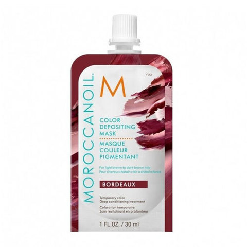 Moroccanoil Color Depositing Mask Bordeaux - Маска тонирующая для волос, бордо