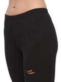 Терморейтузы с шерстью мериноса Norveg Classic Black женские