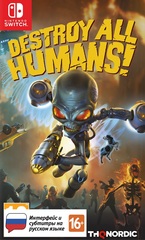 Destroy All Humans! Стандартное издание (Nintendo Switch, интерфейс и субтитры на русском языке)
