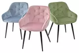 фото 2 Стул BREEZE G108-27 террариумный мох/ черный каркас, велюр М-City на profcook.ru