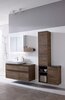 Шкафчик Geberit Smyle Square с двумя выдвижными ящиками: B=45см, H=60см, T=47см, Темно-серый / Матовое покрытие