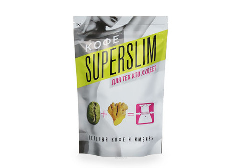 Напиток кофейный с зеленым кофе и имбирем "КОФЕ Superslim", 42г