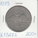 K13282 1989 СССР 3 рубля Армения землетрясение, холдер
