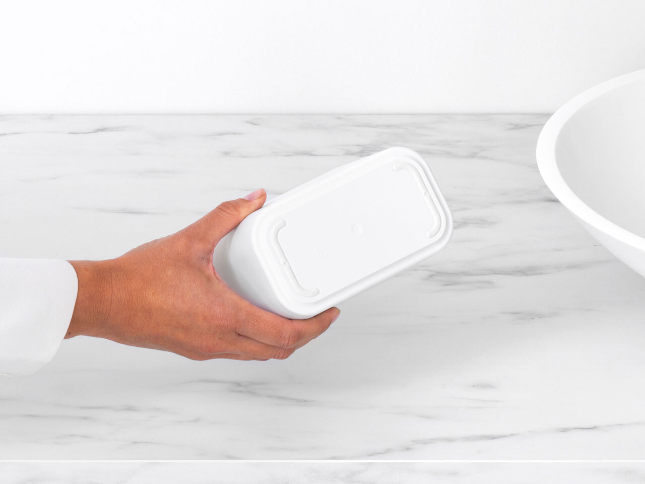 Контейнер для мусора MindSet, Белый, арт. 303388 - фото 2