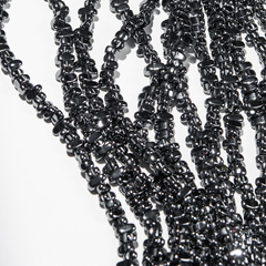 Гематин (гематит), оттенок "Gun Metal", фриформ 5-8мм