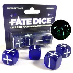 Fate System Fate Dice: Midnight Dice