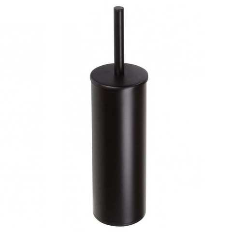Bemeta Dark 102313060 Туалетный ёршик подвесной/напольный (щётка черная, металл, чёрный матовый)
