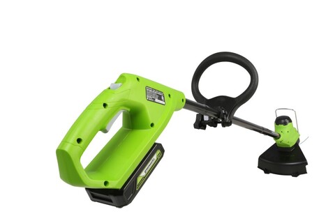 Триммер Greenworks G24LT25, 24v, 25 см, в комплекте с АКБ 2 А·ч и ЗУ (аккумуляторный) отзывы