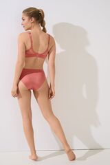 Мягкий спортивный бюстгальтер без косточек LISCA LIFESTYLE 20368_Розовый фарфор