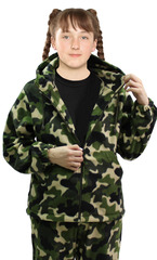 Костюм детский Флисовый зел. НАТО