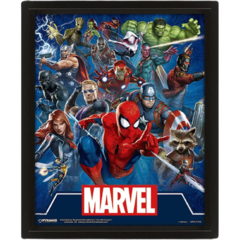 3D Постер Marvel