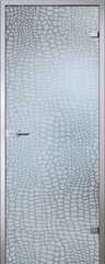 Купить Стеклянная межкомнатная дверь Аллигатор стекло бесцветное матовое