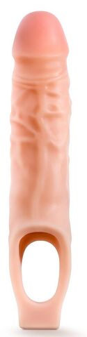 Телесная насадка на пенис 9 Inch Cock Sheath Extender - 22,2 см. - Blush Novelties Performance BL-26583