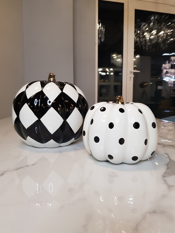 Статуэтка Grid Pumpkin Decoration