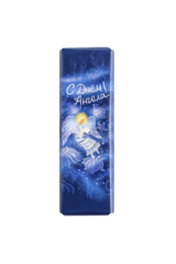 Шоколад горький постный "С Днём Ангела" в бумажной этикетке 25 гр