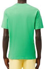 Теннисная футболка Lacoste Washed Effect Tennis Print T-Shirt - green