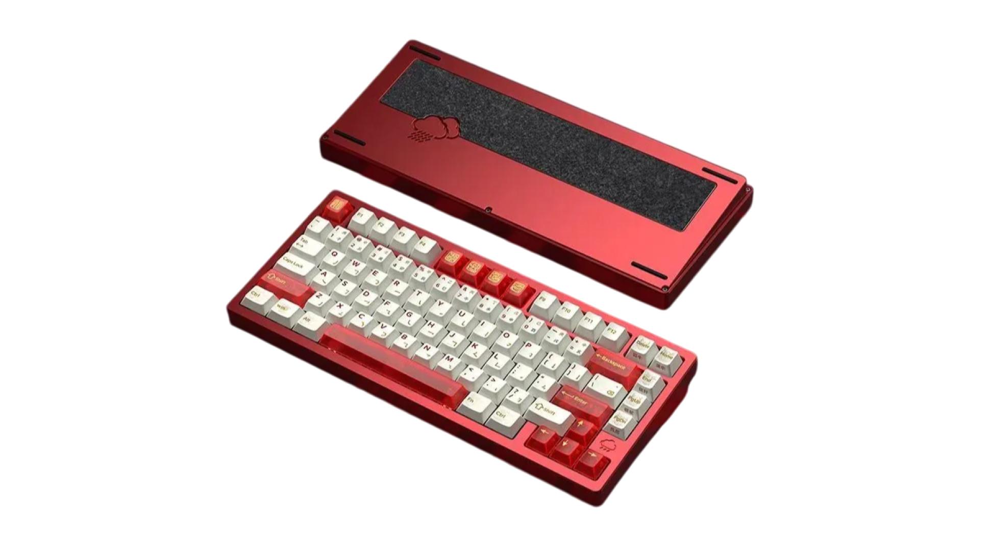 Rainy75 RT Pro ピンク 磁気ゲーミングキーボード WOBKEY Rainy 75 RT