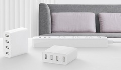 Зарядное устройство Xiaomi на 4 USB порта (2,4А)