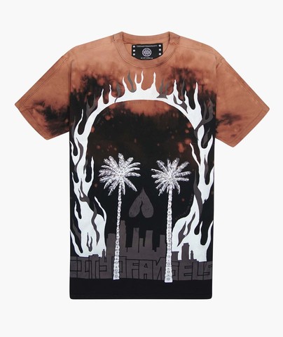 The Saints Sinphony | Футболка мужская PALMS SKULL TEE TS3130 перед