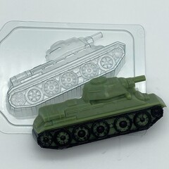 Пластиковые формы для мыла Т-34 комплект