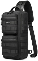 Рюкзак однолямочный Ozuko 9661 black