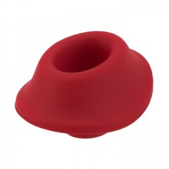 Стимулятор клитора бесконтактный Womanizer Premium, красный/золотой