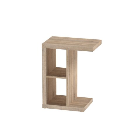 Приставной столик ЭНКЕЛЬ Т, 47*60*30см, дуб беленый