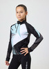 Детский Раздельный лыжный гоночный комбинезон Nordski Jr. Heat Black/Ice Mint
