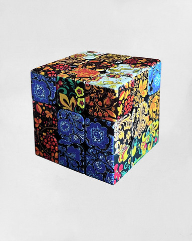 Кубик-рубик Une Petite Emeute Motherland черно-красный