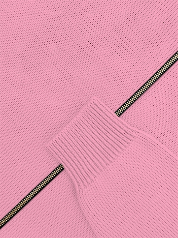 Толстовка на замке из мягкой шерсти