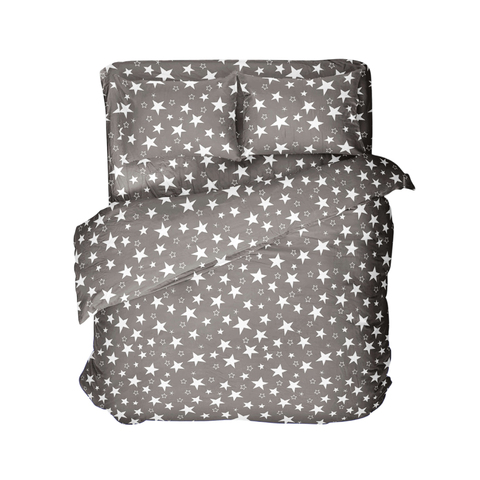 Комплект постельного белья 1,5сп STARS, 100% хлопок