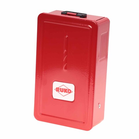 Набор сверл по металлу 1-13мм 25шт DIN338 HSS-R 118° (мет. кейс) Ruko 205213(K)