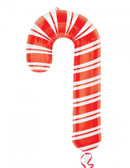 А Фигура, Леденец трость, полосатый красный, 20