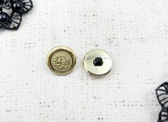 Пуговицы, d 2,1 см, на ножке, золото