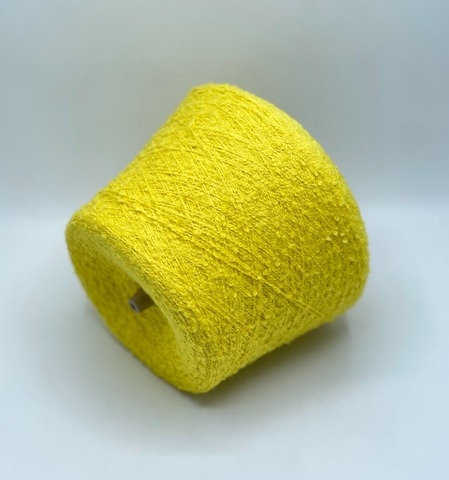 Бобинная пряжа, Aton. 620м, 100%Хлопок, Желтый(241)арт.37636