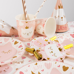 Стаканы Котенок Принцесса