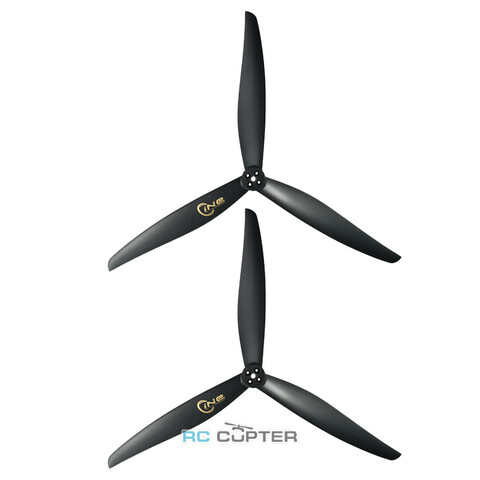 Пропеллер нейлоновый C15x10x3 трёхлопастной Cinelifter T-Motor (пара)
