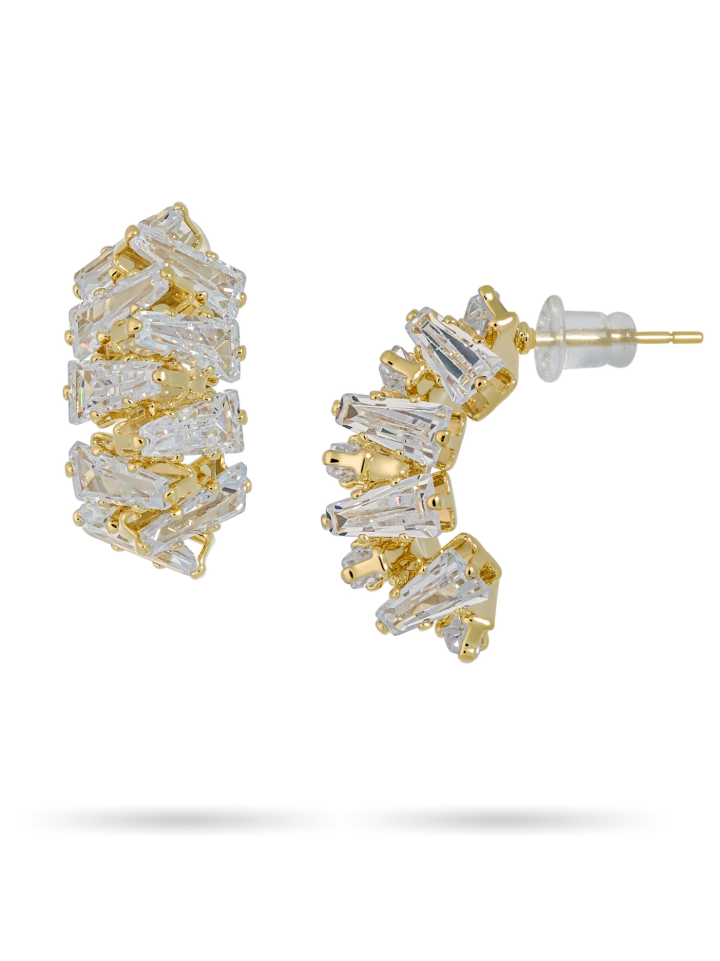 Бижутерные серьги вечерние