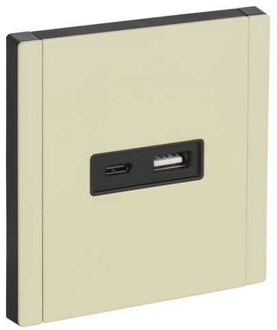 FORTE&PIANO Роз. USB A+C 3,1А FP850M сл. IEK