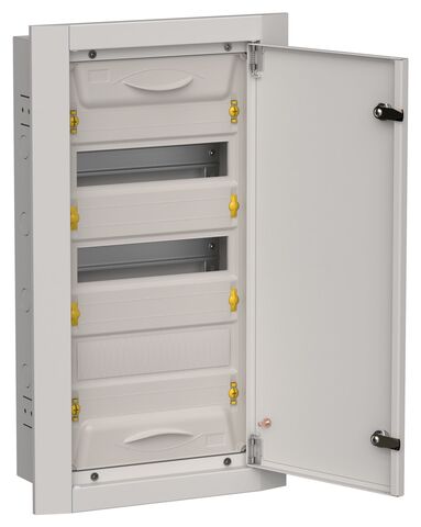 TITAN 5 Корпус мет. ЩРв-36 (1х36) 630х365х130 IP31 сер IEK