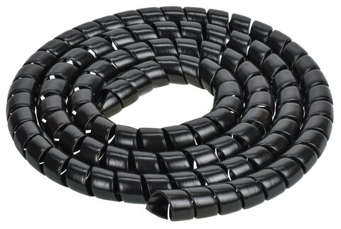 Спираль монтажная СПГ-25 черная (2м/упак) IEK