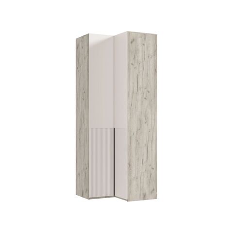 Марвэл Шкаф угловой (Кашемир, Дуб Крафт серый)