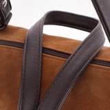 Сумка Саломея 110 эко-замша миндаль