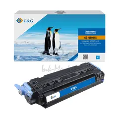 Картридж лазерный G&G GG-Q6001A голубой (2000стр.) для HP CLJ 1600, 2600, 2605N, LBP 5000/5100 Canon