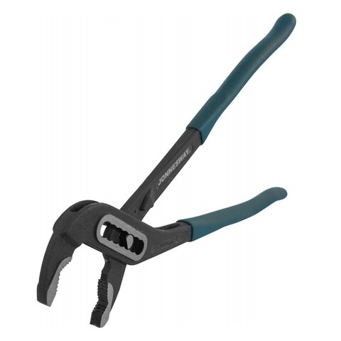 Jonnesway P2812 Клещи переставные с коробчатым захватом и ПВХ рукоятками, 330 мм, 0-45 мм 48299