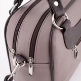 Сумка Саломея 269 наппа тауп + шоколад