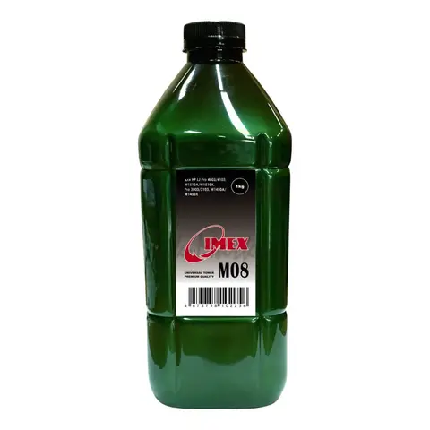 Тонер IMEX тип M-08 для HP Универсал - 1 кг, Green Line