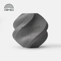 Пластик для 3D-печати Bambu Lab ABS, 1.75 мм, 1 кг, серебристый (Silver), на катушке, B00-D1-1.75-1000-SPL