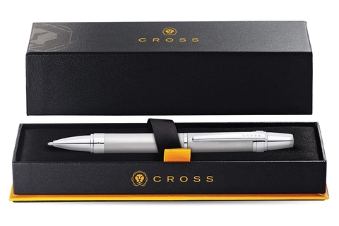 Ручка шариковая Cross Nile, Satin Chrome (AT0382G-8)